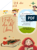 Invitación A Disfrazarse Día Del Libro