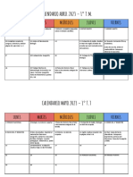 1°TM - Calendario 2023