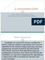 Internal Assessment Guide