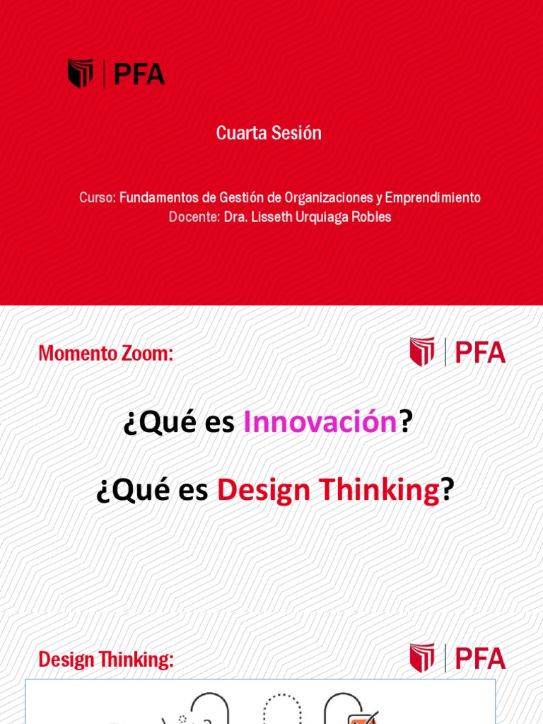 Introducción al Design Thinking y sus Fases | PDF | El pensamiento de ...
