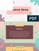 Passive Voice Presentation