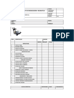 CHECK LIST HIDROLAVADORA