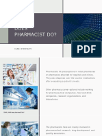 IGAR - What Does Pharmacist Do