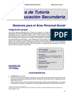 Sesion Tutoria Secundaria 2023