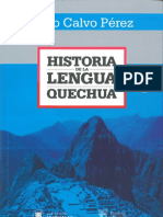 Historia de La Lengua Quechua I PDF