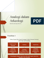 Metode III P.9 Dan P.10 (Studi Kasus Analogi Dalam Arkeologi)