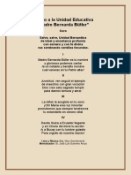 Himno A La Unidad Educativa PDF