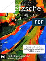 Genealogía de La Moral - F. Nietzsche (Alianza Editorial) PDF