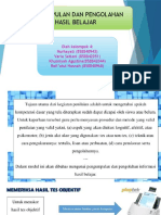 Kelompok 4 Evaluasi Pembelajaran