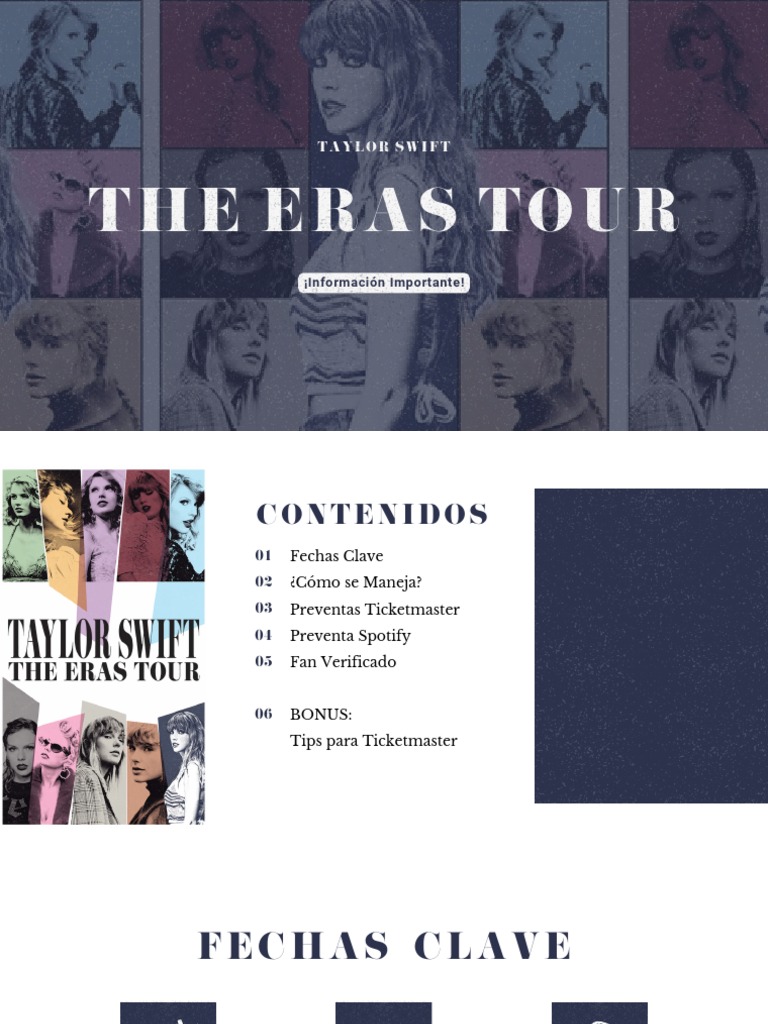Guía de Preventas para The Eras Tour | PDF | Informática