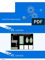 Function Pada pascalDDB