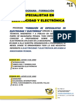 Prog - Esp. en Electricidad y Electrónica PDF