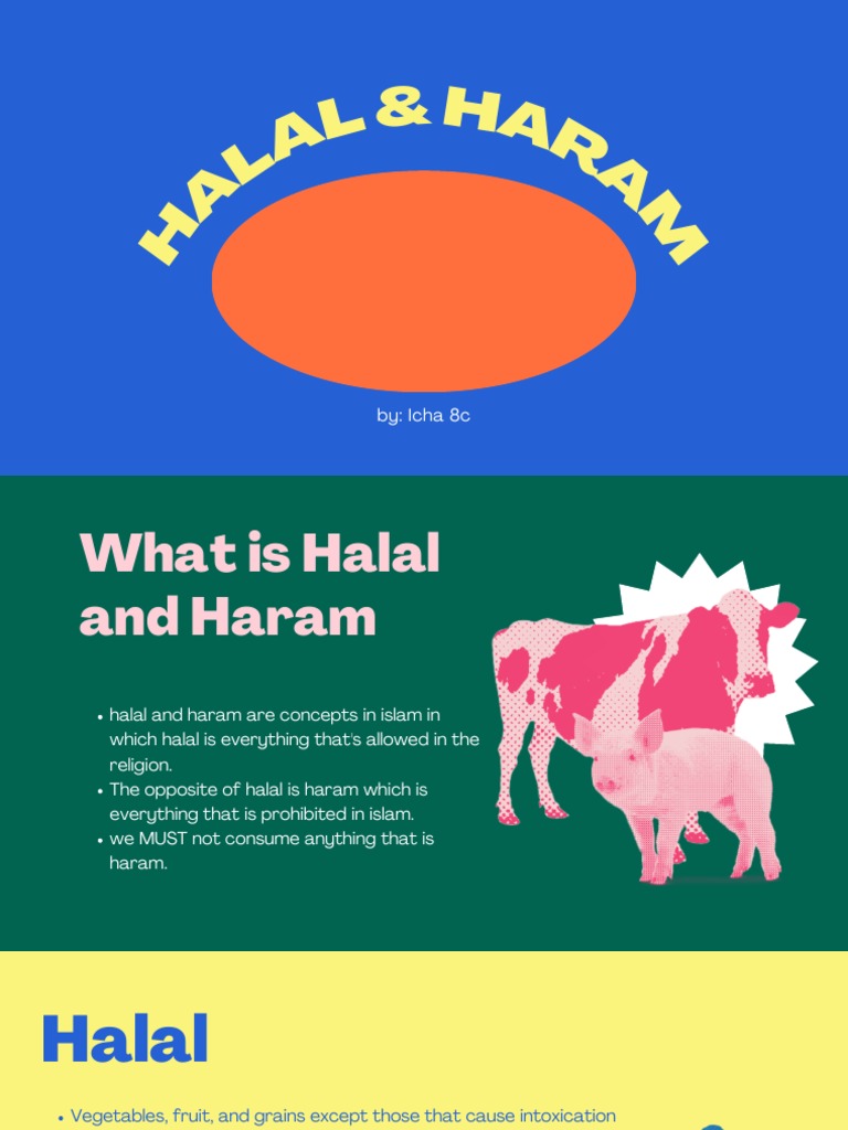 Halal&haram PDF PDF Meat Food And Drink