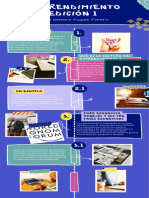 Infografía de Proceso Recortes de Papel Notas Verde PDF