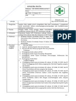 Sop Analisa Data