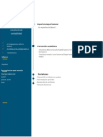 Plantilla Curriculum PDF