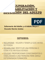 Recuperación, Rehabilitacion y Educacion PDF