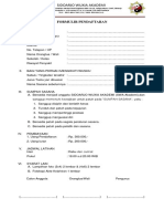Formulir Pendaftran SWA Akademi PDF