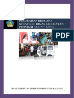 Perubahan Renstra 2013-2018 Dinas Kesehatan Provinsi Bali PDF