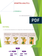 IV CLASE DE GEOMETRIA ANALITICA Parabola