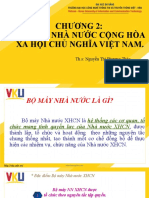 CHƯƠNG 2 - BỘ MÁY NHÀ NƯỚC CHXHCN VIỆT NAM