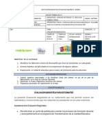 Prueba Diagnostica 7 Ciencias Naturales Ferym