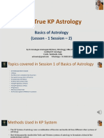 Basics of Astrology Lession 1-2 - Presentation