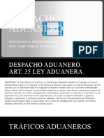 Despacho Aduanero