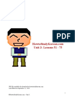HowtoStudyKorean Unit 3 PDF