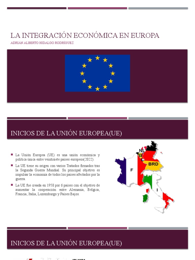 La Integración Económica en Europa | PDF | Europa | Euro