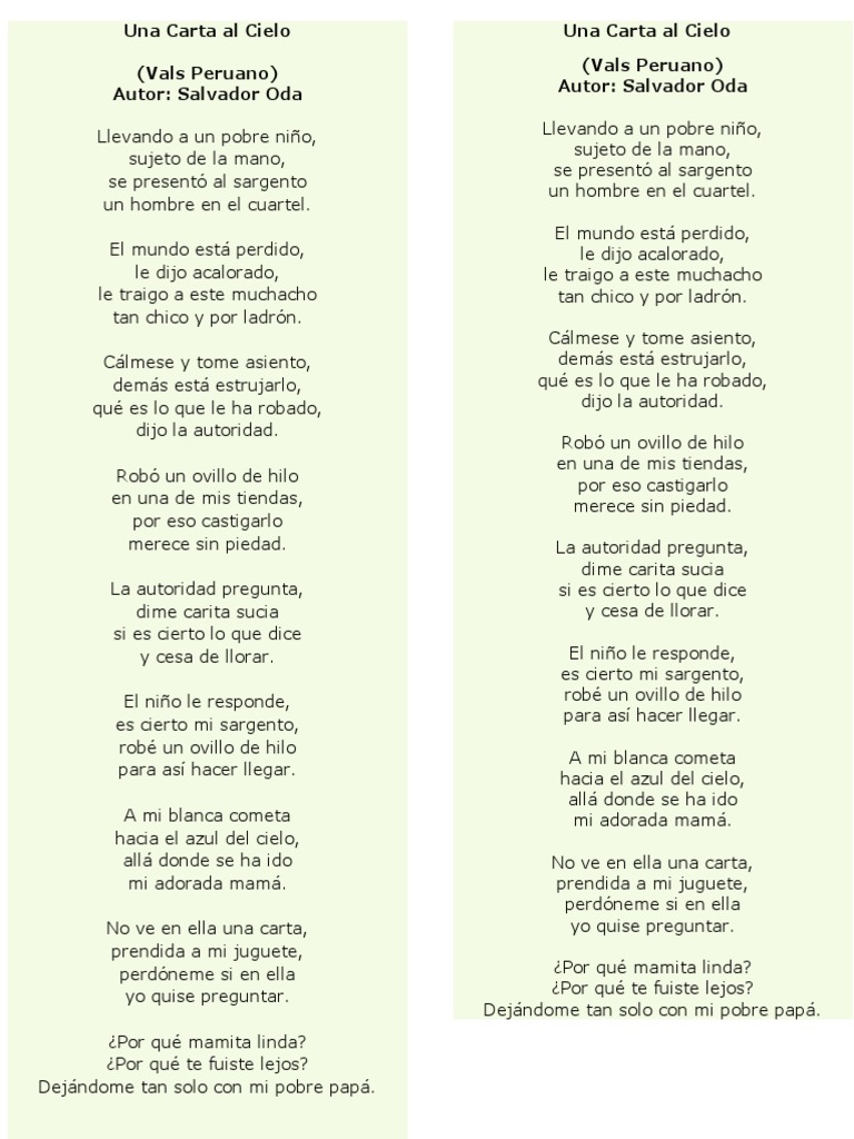 Una Carta Al Cielo PDF