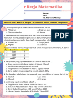 Lembar Kerja Matematika