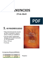 Anuncio 29 Abril