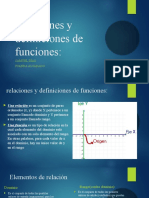 Relaciones y Definiciones de Funciones 2