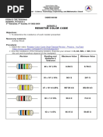 4.7K Resistor Color Code Guide | PDF | Resistor | Electrical Resistance ...
