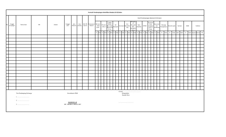 Formulir Pendampingan Baduta (0-23) Bulan-2-2 | PDF