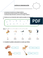 Evaluación de Comunicación