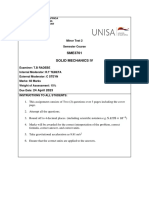 SME3701 Minor Test 2