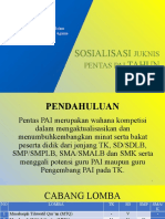 Sosialisasi Pentas Pai Jatim 2023