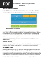 Essentials Module 2 Security Operating Platform Firewall Technology