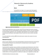 Essentials Module 2 Security Operating Platform Firewall Technology