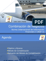 NIIF 3 Combinaciones de Negocios - 1