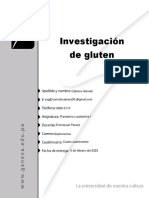 Investigacion de Gluten