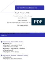 Clase8 Interpolacion PDF