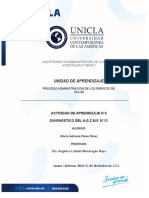 Unidad de Aprendizaje: Maestria/Mixta/Administración de Clinicas Y Hospitales/1º Grado