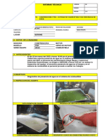 Informe Tecnico #106 - Precensia de Agua en El Sistema de Combustible