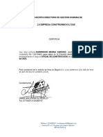 Recomendacion Laboral Darwin PDF