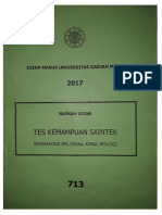 UM UGM 2017 TK SAINTEK - Kode 713 Asli (WWW - Defantri.com)