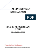 Bab 2 Pengertian Ilmu Lingkungan