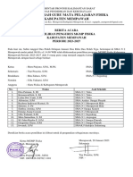 Berita Acara 28 Januari